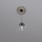 Ekena Millwork Cole PVC Ceiling Medallion (Fits Canopies up to 4 1/4"), Brght Coat Chrome, 13"OD x 3 1/2"ID x 3/4"P CMP13COBCR - alternate 10